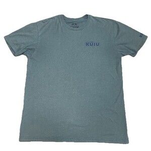 KUIU Mens XL Blue Ultralight Hunting Mountain T-Shirt Performance Outdoors